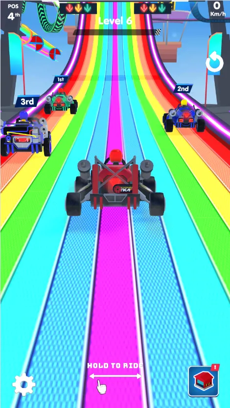 Kart Yarışı Ekran Görüntüsü 2